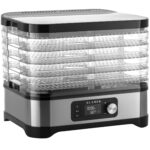 KLAMER Dörrautomat 400W mit 24h-Timer & 35-70°C – Profi-Dörrgerät mit 5 Fächern – Bild 4