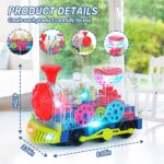 SWTOIPIG Elektroauto mit Licht & Sound – Lernspielzeug für Babys & Kleinkinder – Bild 3