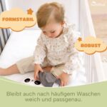 NatureMark Kinder Spannbettlaken 70x140 cm – 100% Baumwoll-Jersey 2er Set – Bild 7