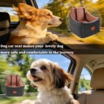 INDYBUD Hundeautositz Mittel – Sitzerhöhung mit Memory-Schaum für kleine bis mittlere Hunde – Bild 8