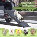 SMONTER 180cm Hunderampe klappbar – Einstiegshilfe für Autos, SUVs & LKWs mit rutschfester Oberfläche – Bild 3