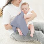 Bearmoss Musselin Tücher 6er Set 60x60 cm – 100% Baumwolle Spucktücher für Babys – Bild 2