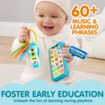 JOYIN Baby Lernspielzeug Set – Handy & Autoschlüssel mit 60+ Musikstücken für Babys – Bild 4