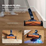 Shark PowerDetect Speed Akku-Staubsauger – Intelligente Reinigung bis 60 Min. | Salbeigrau – Bild 5