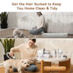 Afloia Hundeschermaschine mit Staubsauger – 7-in-1 Profi-Haustierpflegeset mit 1.5L Behälter – Bild 4