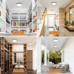slochi 2er Set LED Deckenleuchte mit Bewegungsmelder – 15W 1500lm für Flur & Küche – Bild 7