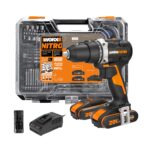 WORX NITRO 20V Akku-Bohrschrauber WX102.1 – Bürstenlos mit 60Nm & 2 Akkus