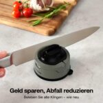AnySharp Evo Messerschärfer mit PowerGrip Saugnapf – Wolframkarbid-Schärfsystem für Küchenmesser – Bild 7