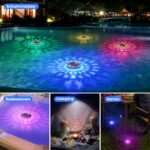 INTERESTIME Solar Poolbeleuchtung RGB 2er Set – Unterwasser Licht mit Fernbedienung & Timer – Bild 7