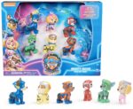 PAW PATROL: Der Mighty Kinofilm – 6er Actionfiguren-Set mit Superhelden-Uniformen