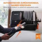 Giraffe Tools Grandstorm Nass- & Trockensauger mit 10 m Schlauch – Wandmontage für Garage – Bild 3