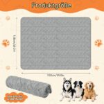 Omtofo Wasserdichte Hundedecke 150×128 cm – Schutzmatte für grosse & mittelgrosse Hunde – Bild 2