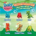 Zimpli Kids Dinosaurier Badebomben 6er Set – Überraschungs-Spielzeug für Kinder – Bild 3