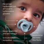 Tommee Tippee Ultraleichter StayPut Schnuller 0-6m, 4er-Pack – Kieferorthopädisch – Bild 3