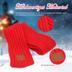 RANYPET Weihnachtsmütze & Schal Set für Hunde – Festliches Kostüm für grosse & mittlere Rassen – Bild 4