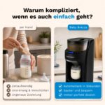 Baby Brezza Formula Pro Advanced – Automatischer Flaschenzubereiter mit 3 Temperaturen – Bild 6