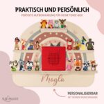 Kidsmood Tonie Regal mit Namen – Personalisiertes Wandregal für Musikbox & Hörfiguren – Bild 7