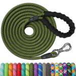 X XBEN Schleppleine 3–30 m mit Sicherheitskarabiner – Trainingsleine für alle Hunderassen