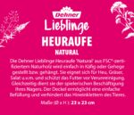 Dehner Natura Premium Heuraufe Natural – Futterspender für Kaninchen & Nager (Ø 23 cm) – Bild 2