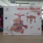 QDRAGON 3-in-1 Lauflernwagen mit regulierbarer Geschwindigkeit & abnehmbarem Spielboard – Bild 3