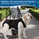 TUZHE Hundehebegeschirr XL – Tragehilfe für Senioren & verletzte Hunde – Bild 5
