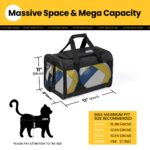Conlun Katzentransportbox M – Flugzeugtauglich mit Sicherheitsschnalle für bis 7 kg – Bild 2