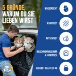 ZooNice Hundedecke Auto Rückbank mit Hartboden – XL-Liegefläche & Sichtfenster für SUV – Bild 6