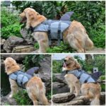 AOKAY Hundeschwimmweste Hai Grösse S – Rettungsweste mit Sicherheitsgriff für Hunde – Bild 2
