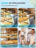 FOHERE Gewerbliche Schnee-Eismaschine 80kg/24h – Bingsu-Maker mit Selbstreinigung – Bild 7