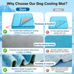 Baopinlady Selbstkühlende Hundematte XL 70x100 cm – Waschbare Kühldecke für Hunde & Katzen – Bild 7