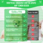 Golden Pets Softbürste mit Luftkissen & Schutznoppen – Sanfte Fellpflege für Hunde & Katzen – Bild 5