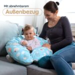 Baby's Stillkissen XXL 190cm – OekoTex zertifiziertes Lagerungskissen mit Bio-Baumwolle – Bild 8