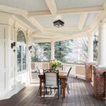CALOKES Aussendeckenleuchte mit Bewegungsmelder – Industrial Design für Hauseingang & Terrasse – Bild 7