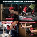 Rivlox 20V Akku-Bohrschrauber Set mit 35Nm & 2x2000mAh – Komplettset für DIY & Reparaturen – Bild 10