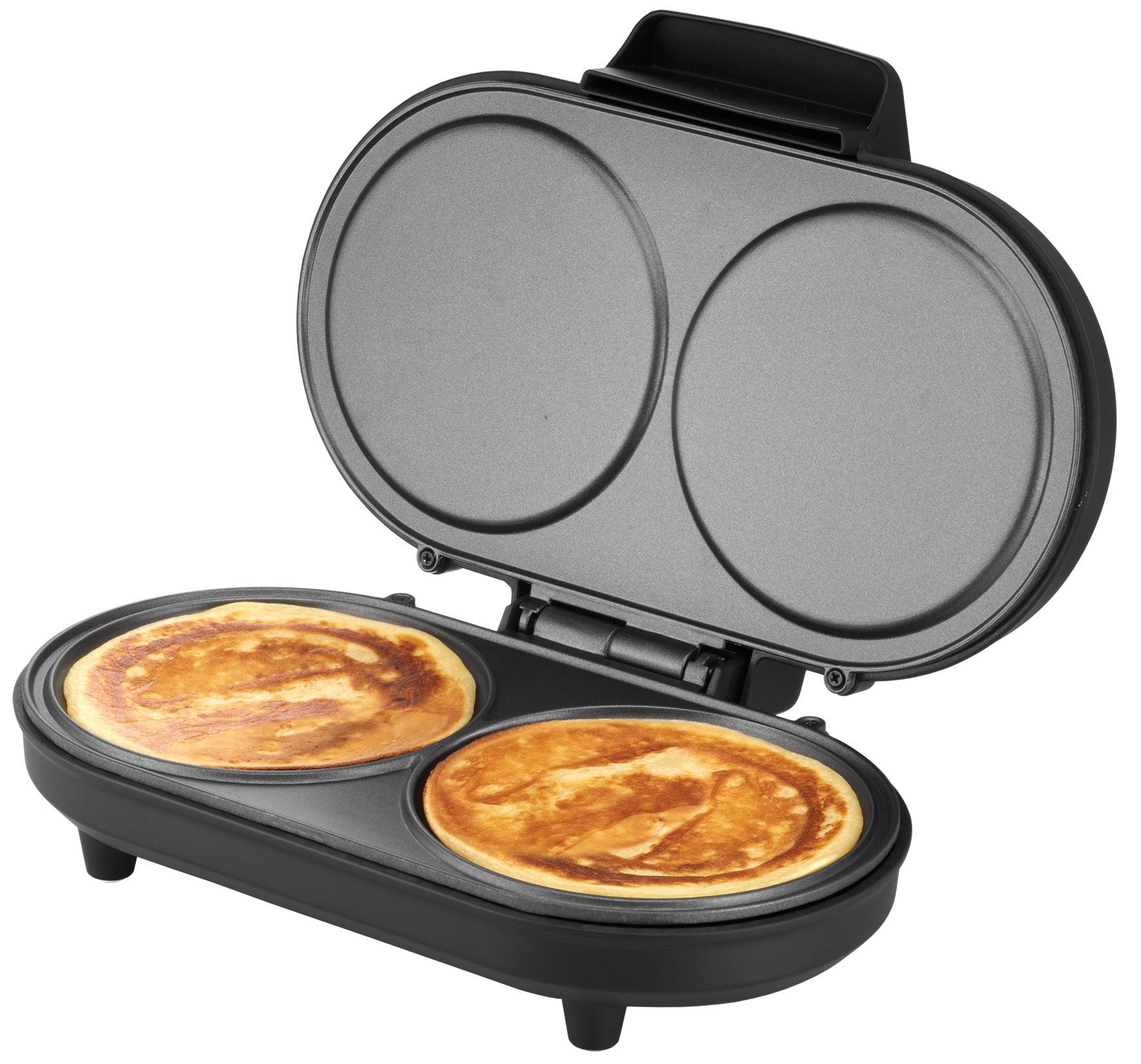 Unold Pancake-Maker American – Doppel-Pfannkuchen-Maker mit Antihaftbeschichtung & Backampel