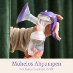 Lansinoh Handmilchpumpe mit 2-Rhythmen-Technologie – Mobiles Abpumpen für Mütter – Bild 4