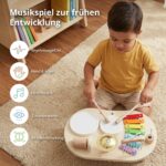 Holz-Schlagzeug Baby Musikspielzeug mit Xylophon & Percussion – Montessori Musikinstrumente – Bild 5