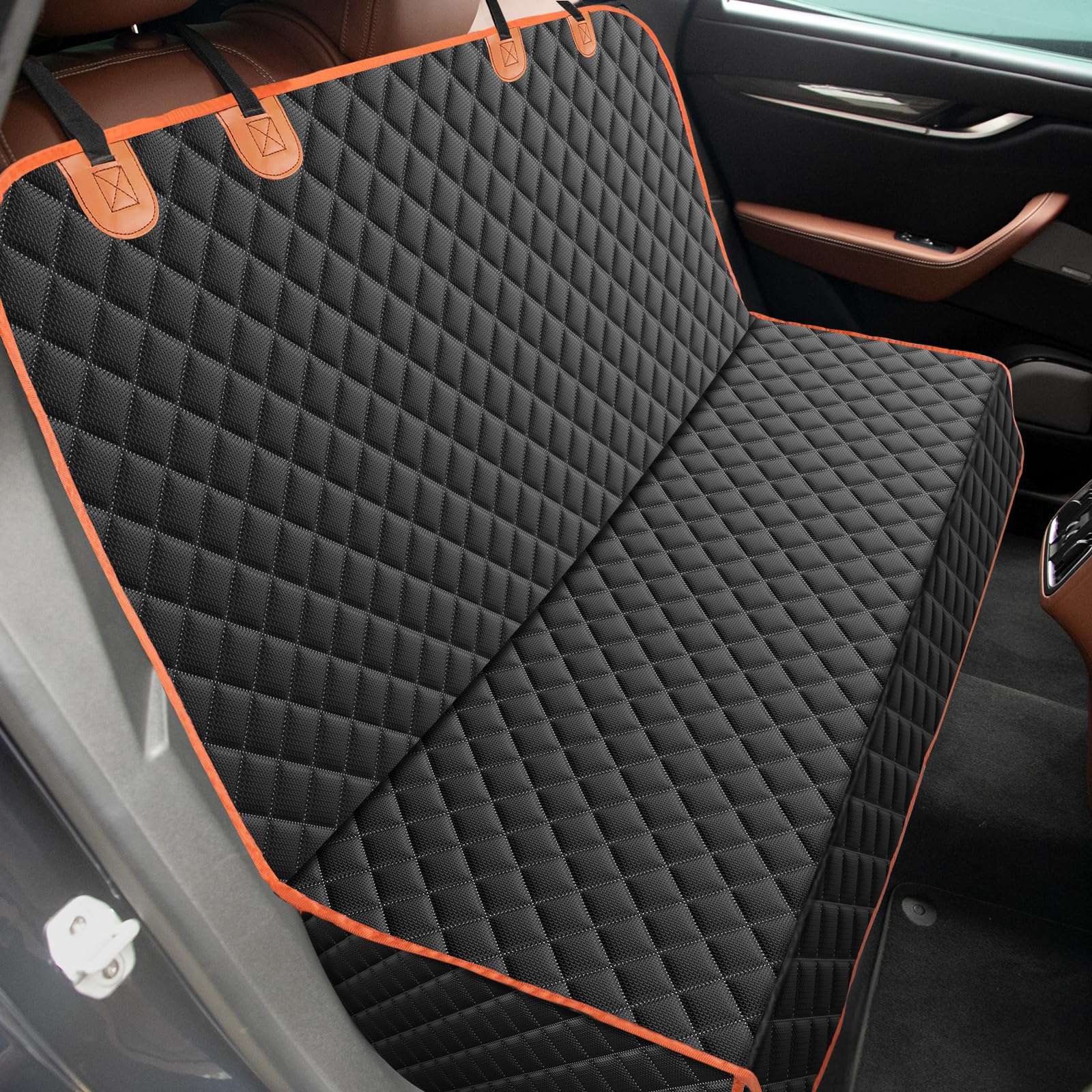 JOEJOY Hundedecke Auto Rückbank 137x120 cm – Wasserdicht & Kratzfest für alle Hunde