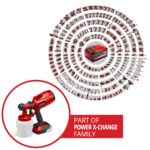 Einhell Akku-Farbsprühsystem TC-SY 18/60 Li-Solo – 650 ml/min Förderleistung für Profi-Anwendungen – Bild 3