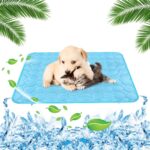 Yegookay Hundekühlmatte 62×50cm Selbstkühlend – Kühlbett für Hunde & Katzen Grösse M