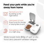 Cat Mate C200 Futterautomat für zwei Mahlzeiten – Zeitgesteuert für Katzen & kleine Hunde – Bild 5