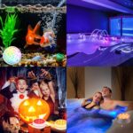 Czemo LED Poolbeleuchtung 4er Set mit Fernbedienung – IP68 Unterwasserlicht für Pool & Teich – Bild 5