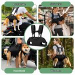 Hundehebegeschirr bis 13,5kg – Tragehilfe mit 3 Tragvarianten für Mobilität & Genesung – Bild 6