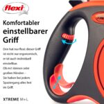 flexi Xtreme L Hunde Roll-Leine 8m – Robuster Gurt für aktive Hunde – Bild 6