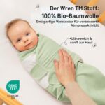 3er-Pack Bio-Pucksack 0-3 Monate – IHDI-zertifiziert, atmungsaktiv & ergonomisch – Bild 2