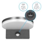 Miratic Wandleuchte mit Bewegungsmelder IP65 – Moderne Außenlampe 1300 lm Warmweiss – Bild 6