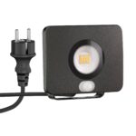 2x ledscom.de LED Gartenstrahler WEGA – Bewegungsmelder IP44, 944 lm, warmweiss – Bild 4