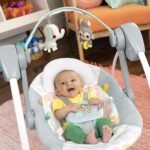 Bright Starts Whimsical Wild Automatische Babyschaukel – Tragbar & Zusammenklappbar mit 6 Melodien – Bild 13