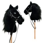 Pink Papaya Hobby Horse Abraxas Gr. M – Steckenpferd mit Halfter & Zügeln