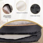 JOYELF Memory Foam Hundebett Small – Orthopädisches Hundebett mit waschbarem Bezug – Bild 5